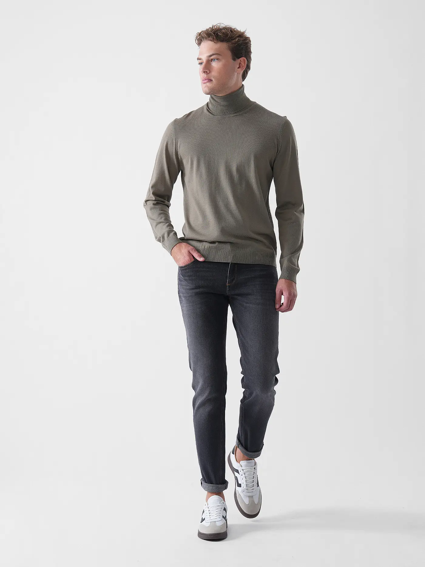 BOSS | Rollkragenpullover Slim Fit MUSSO | 
